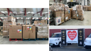 Images of the WOSP warehouse